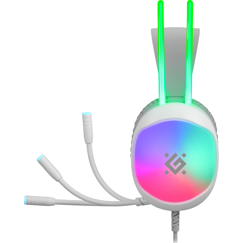 Гарнитура DEFENDER Eclipse White (62440) Конструкция полноразмерные (полный обхват уха)