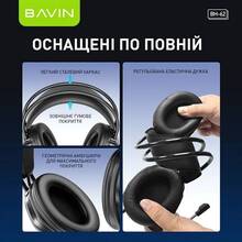 Гарнитура BAVIN BH-62 GAMING Hi-Res RGB LIGHT Black (HB-BH-62-BK)