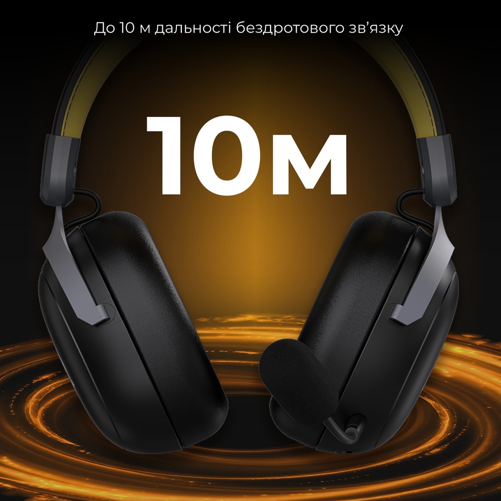 Покупка Гарнитура AJAZZ AHM08 MAX 3-Mode Black (AHM08-MAX-BGY)