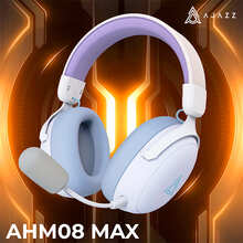 Гарнітура AJAZZ AHM08 MAX 3-Mode White (AHM08-MAX-PWB)