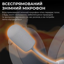 Гарнітура AJAZZ AHM08 MAX 3-Mode White (AHM08-MAX-PWB)