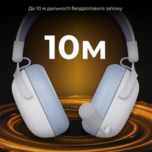 Гарнітура AJAZZ AHM08 MAX 3-Mode White (AHM08-MAX-PWB)