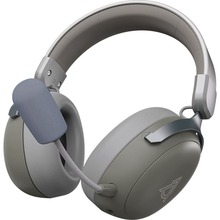 Игровые наушники с микрофоном Гарнитура AJAZZ AHM08 MAX 3-Mode Grey (AHM08-MAX-GW)