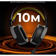 Гарнітура AJAZZ AHM09 MAX 3-Mode Black (AHM09-MAX-BGY)