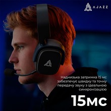 Гарнітура AJAZZ AHM09 MAX 3-Mode Black (AHM09-MAX-BGY)