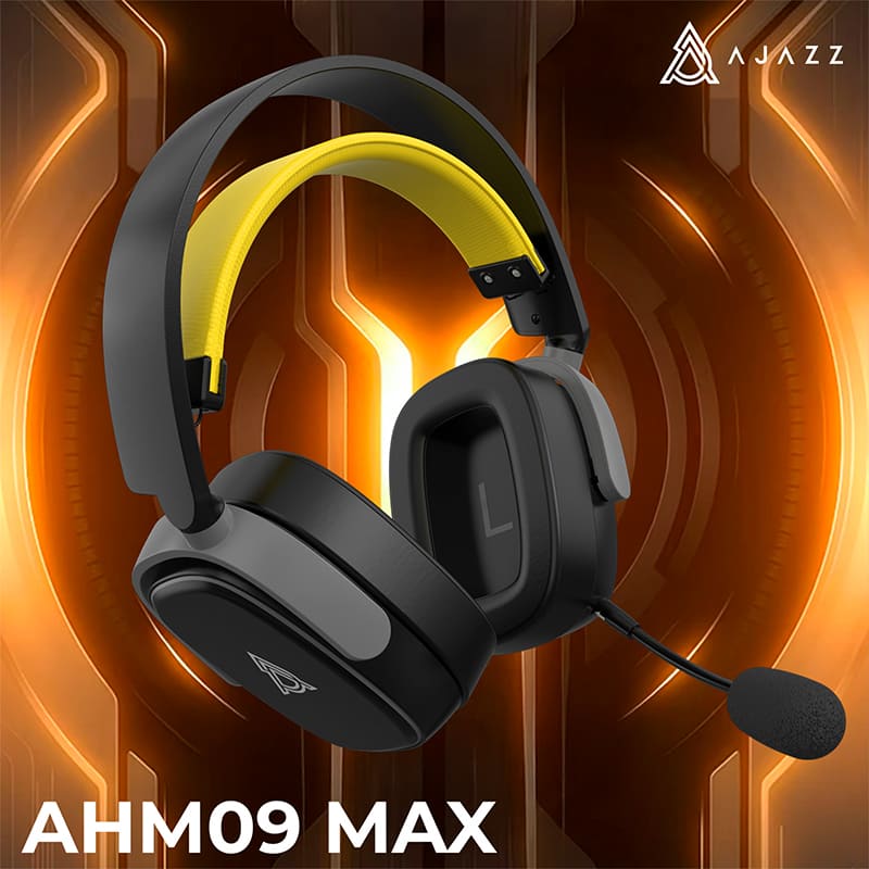 Покупка Гарнітура AJAZZ AHM09 MAX 3-Mode Black (AHM09-MAX-BGY)