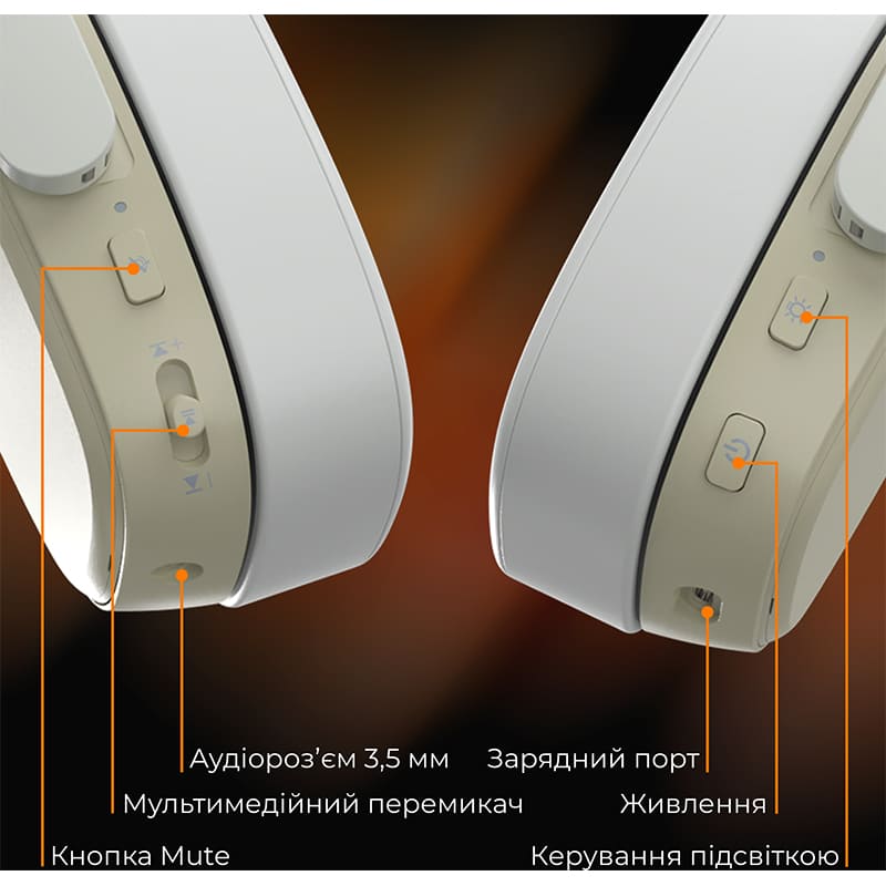 Фото 14 Гарнітура AJAZZ AHM09 MAX 3-Mode Grey (AHM09-MAX-GW)