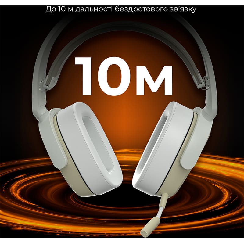 Огляд Гарнітура AJAZZ AHM09 MAX 3-Mode Grey (AHM09-MAX-GW)