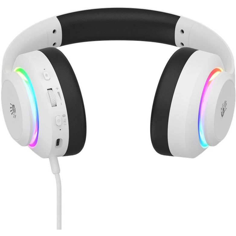 Зовнішній вигляд Гарнітура BLOODY GR520 White