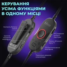 Гарнітура FIFINE H16 7.1 RGB Black