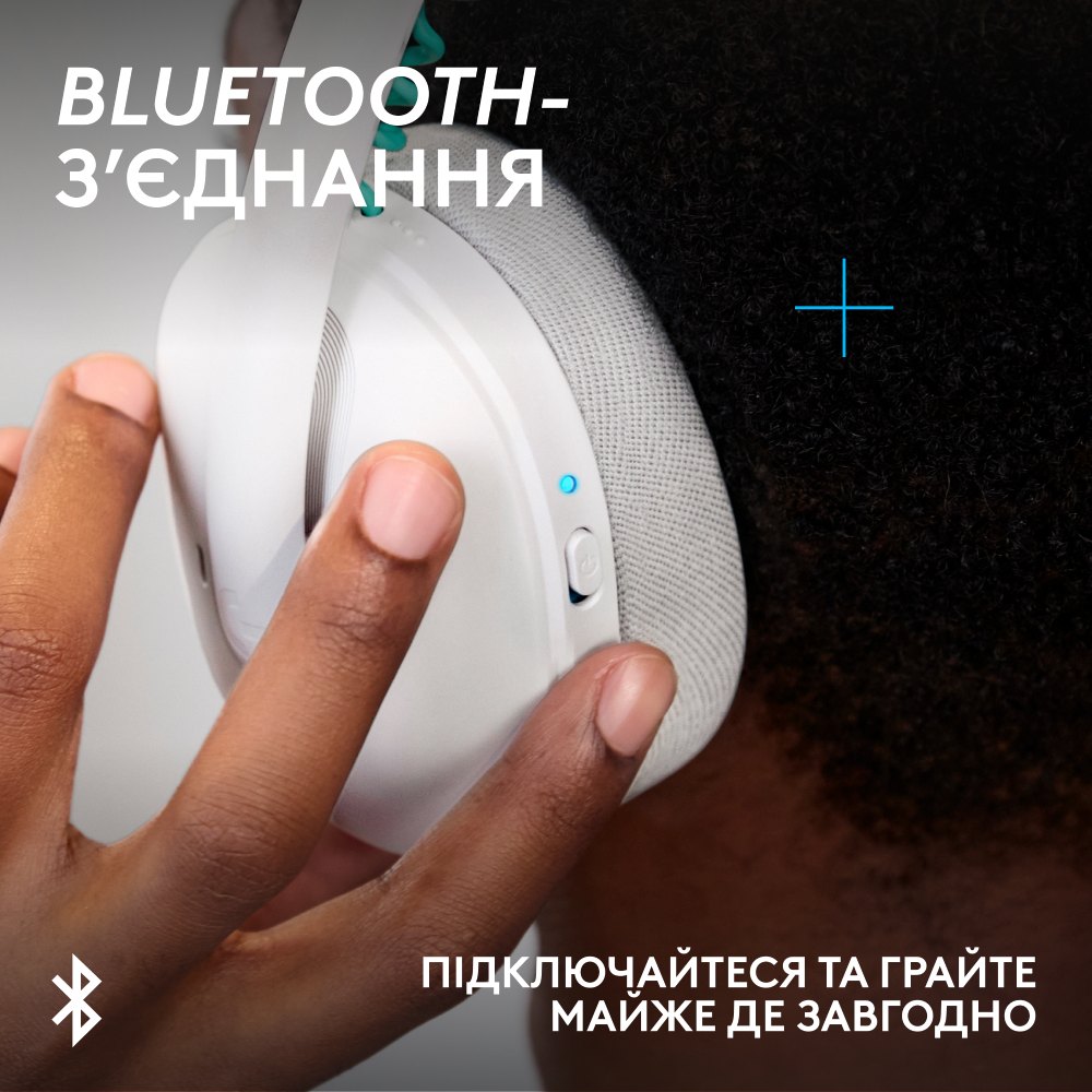 Покупка Гарнітура LOGITECH G325 LIGHTSPEED Wireless Gaming Headset White (981-001531)