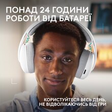 Гарнітура LOGITECH G325 LIGHTSPEED Wireless Gaming Headset White (981-001531)