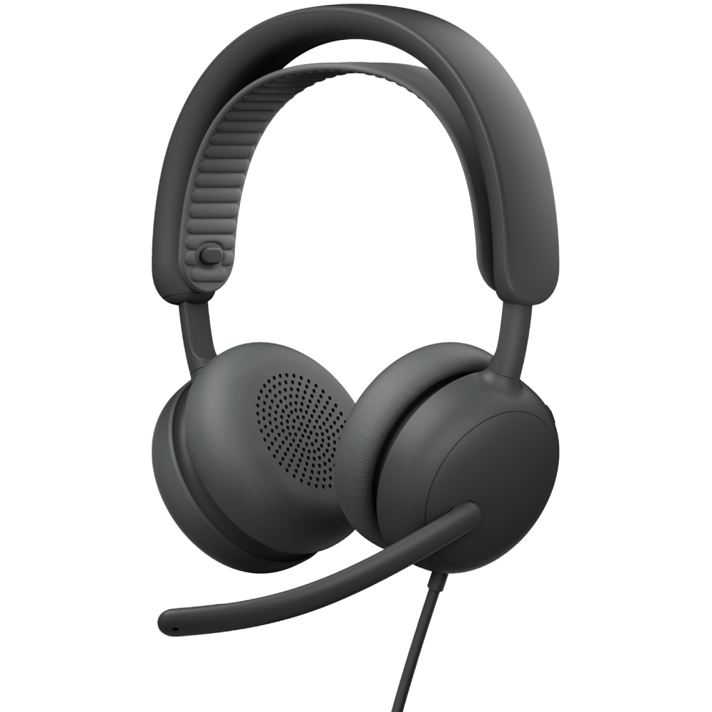Гарнитура LOGITECH ZONE Wired 2 Graphite (981-001619)