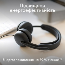 Гарнитура LOGITECH ZONE Wired 2 Graphite (981-001619)