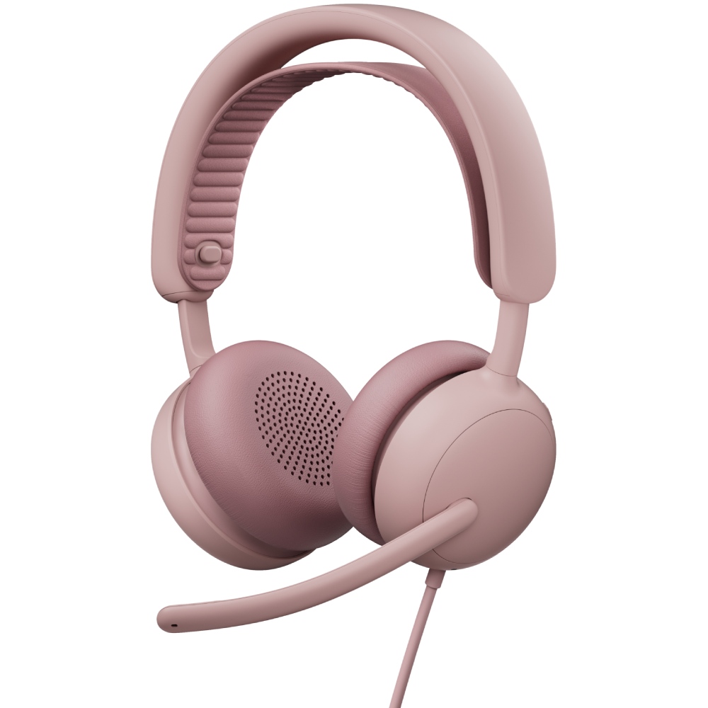 Гарнітура LOGITECH ZONE Wired 2 Rose (981-001620)