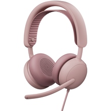 Гарнітура LOGITECH ZONE Wired 2 Rose (981-001620)