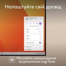 Гарнітура LOGITECH ZONE Wireless 2 ES Headset BT White (981-001508)