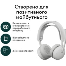 Гарнітура LOGITECH ZONE Wireless 2 ES Headset BT White (981-001508)