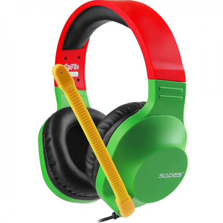 Гарнітура SADES SA-721 Spirits Rasta (sa721rsj)