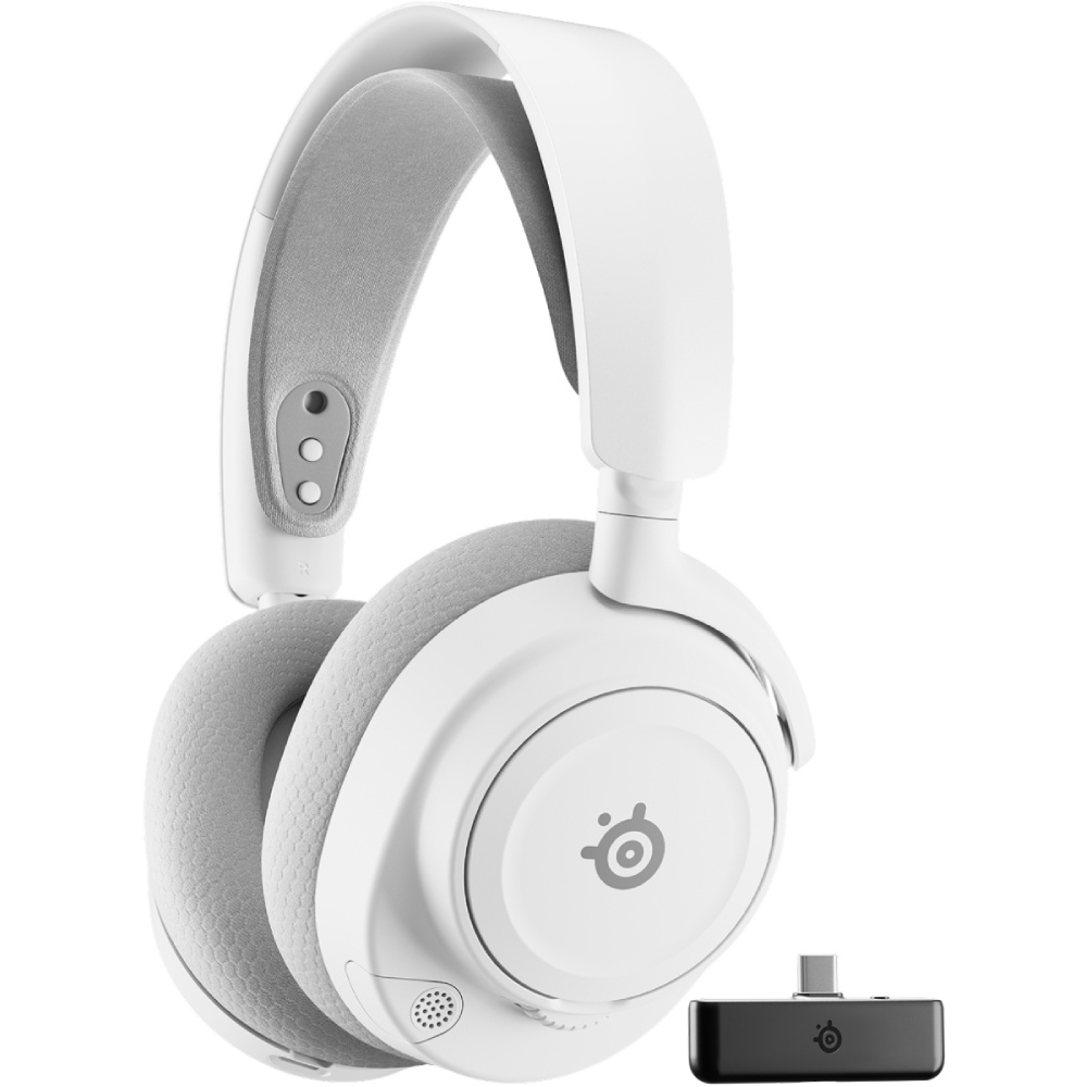 Гарнітура STEELSERIES Arctis Nova 7P Gen 2 Wireless White (61745)