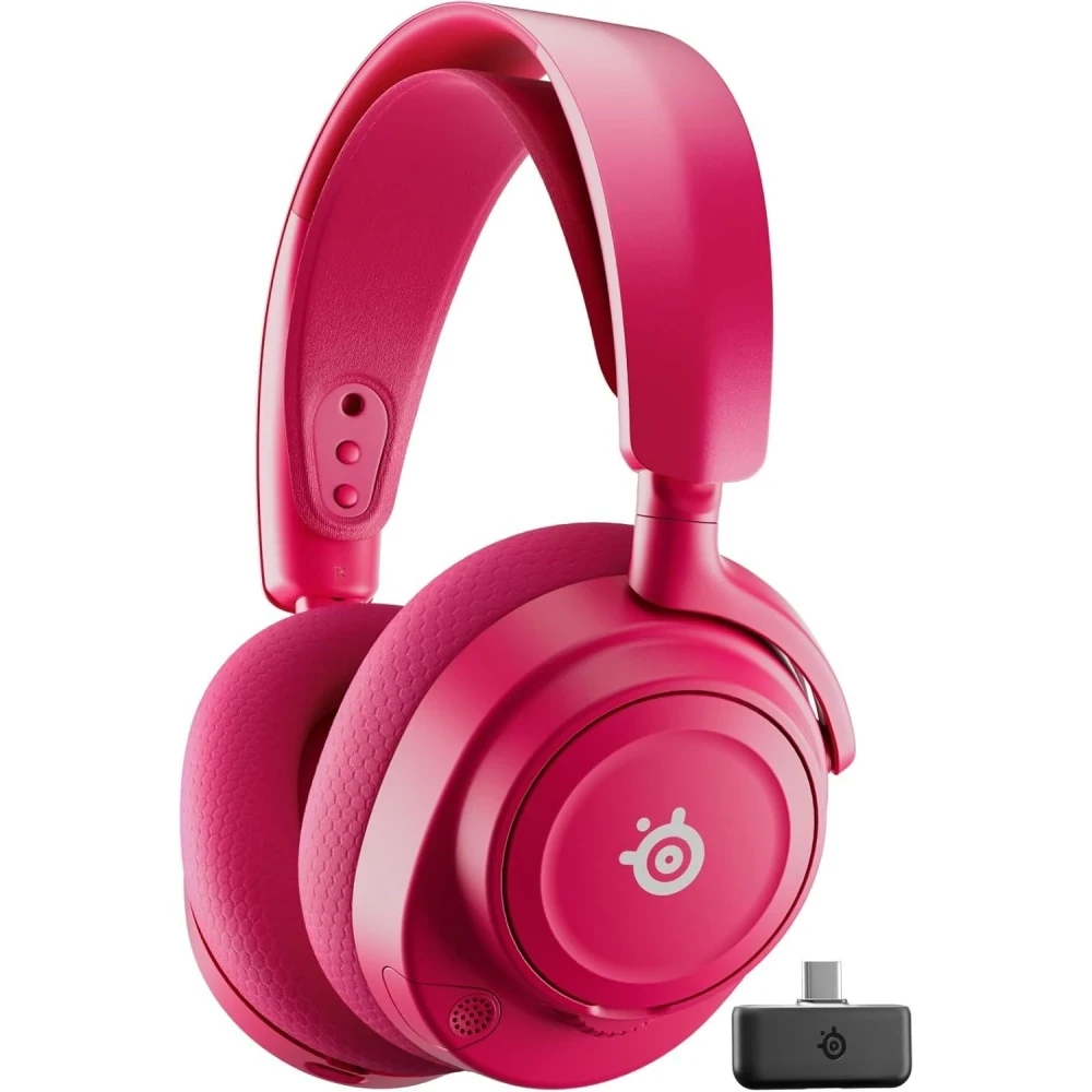 Гарнітура STEELSERIES Arctis Nova 7X Gen 2 Wireless Magenta (61760) Додатково До 54 годин роботи батареї