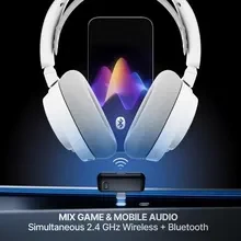 Гарнітура STEELSERIES Arctis Nova 7X Gen 2 Wireless White (61759)