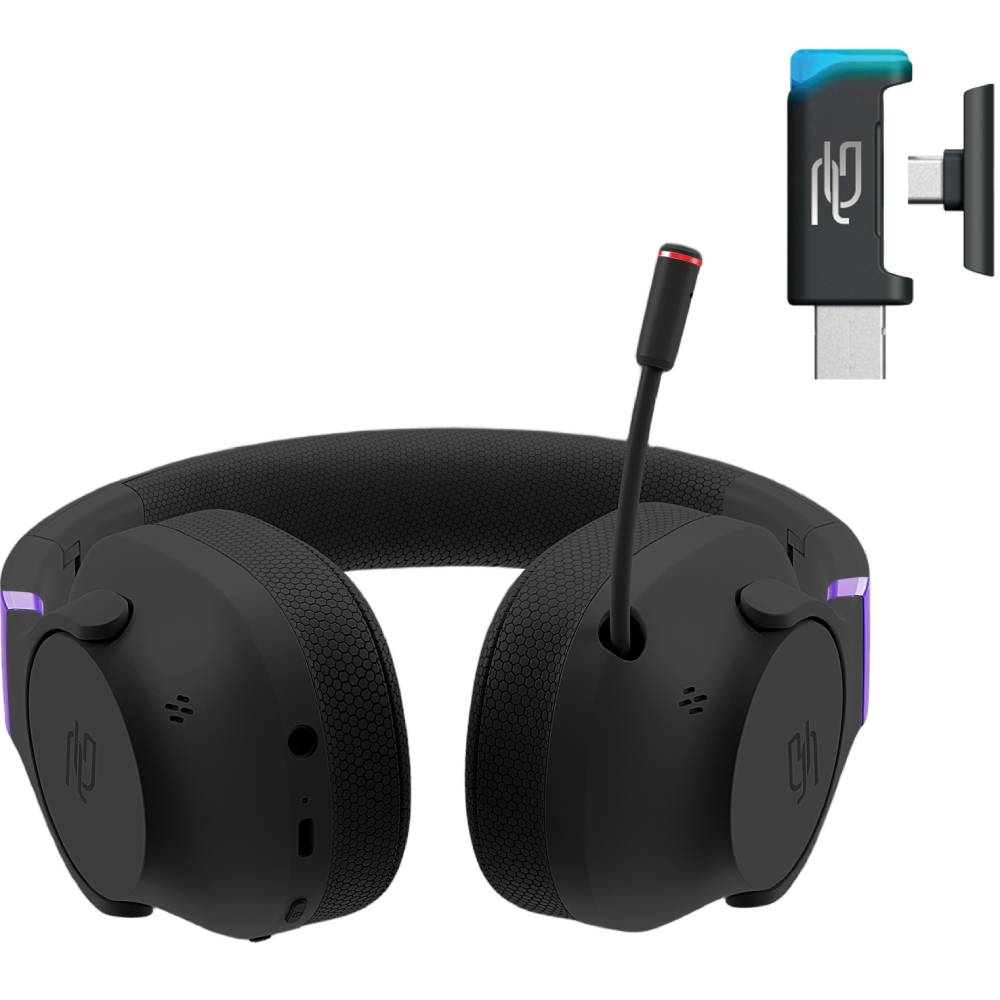 Гарнітура PROOVE GAMING Bliss Pro APP Black (GHBLPPP10001) Конструкція повнорозмірні (повний обхват вуха)