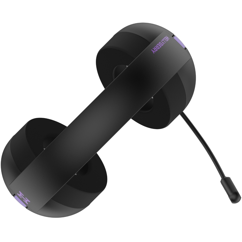 Фото Гарнитура HATOR Hellyberry HH30 Black-Violet (HH30_wireless_BV)