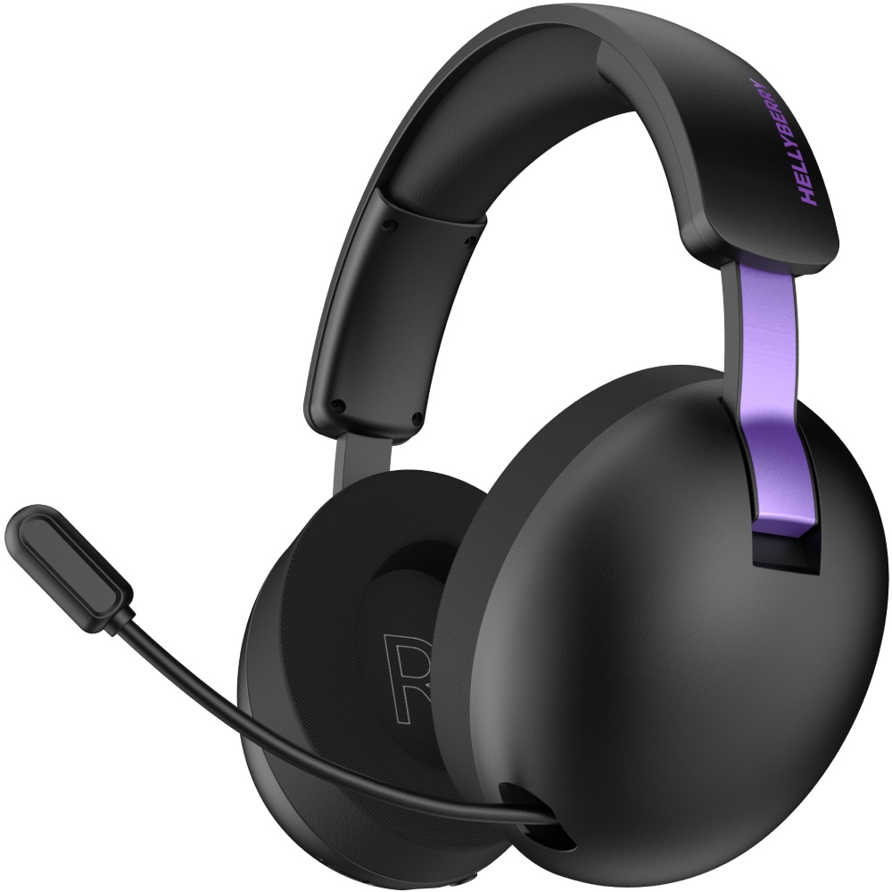 Гарнитура HATOR Hellyberry HH30 Black-Violet (HH30_wireless_BV)