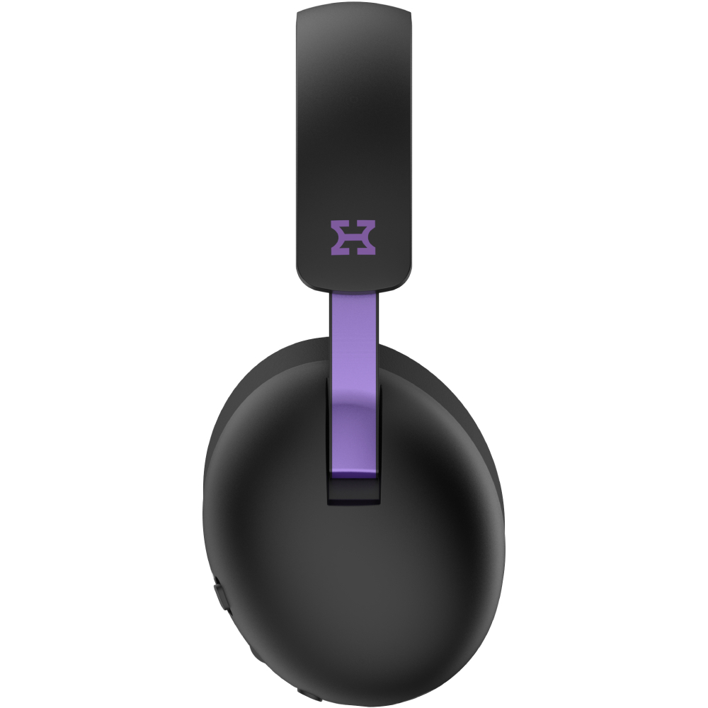 Гарнитура HATOR Hellyberry HH30 Black-Violet (HH30_wireless_BV) Крепление дуга (над головой)