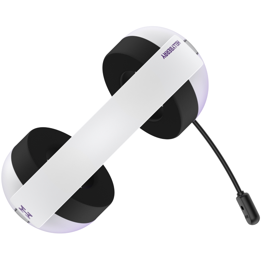 Фото Гарнітура HATOR Hellyberry HH30 PRO White-Violet gradient (HH30_PRO_wireless_WV)