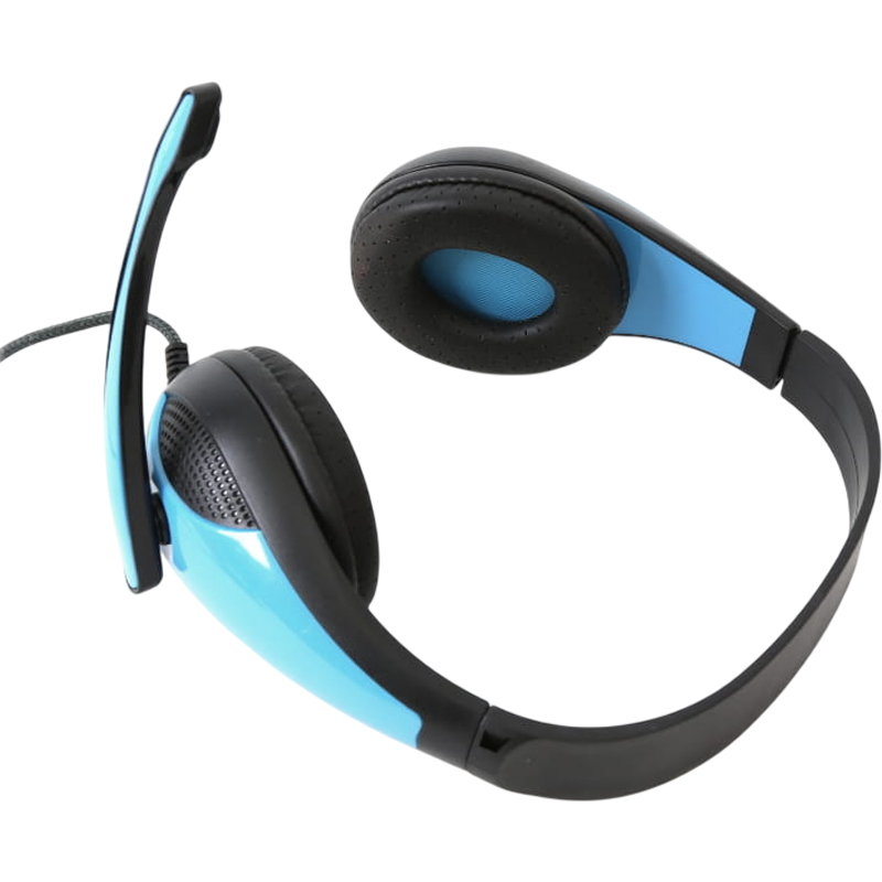 Гарнитура FREESTYLE HI-FI Stereo Headset + Mic + Adapter 2-1 Blue (FH4008) Конструкция полноразмерные (полный обхват уха)