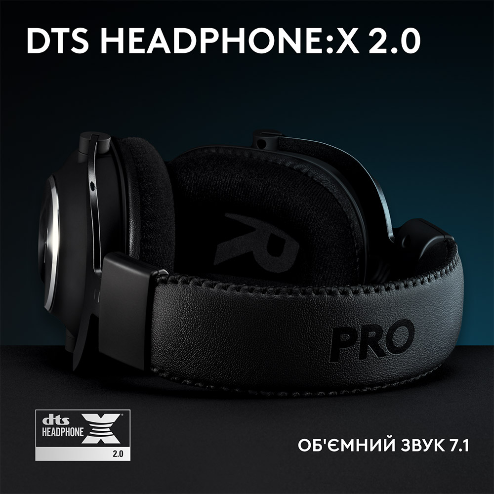Гарнитура LOGITECH G PRO X SE Wired Gaming Headset Black (981-001470) Конструкция накладные (накладываются на ухо)