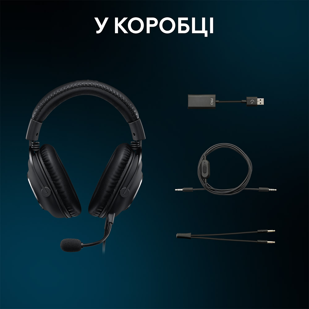 Покупка Гарнитура LOGITECH G PRO X SE Wired Gaming Headset Black (981-001470)