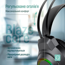 Гарнитура COLORWAY BlazeCore RGB Black (CW-HPG03BK)