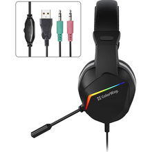 Гарнитура COLORWAY Bloodwave LED Black (CW-HPG01BK)
