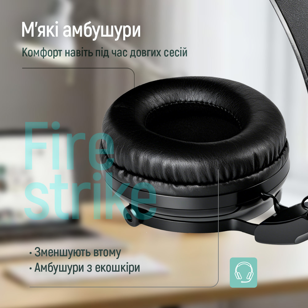 В интернет магазине Гарнитура COLORWAY Firestrike RGB Black (CW-HPG04BK)