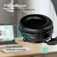 Гарнитура COLORWAY Firestrike RGB Black (CW-HPG04BK)