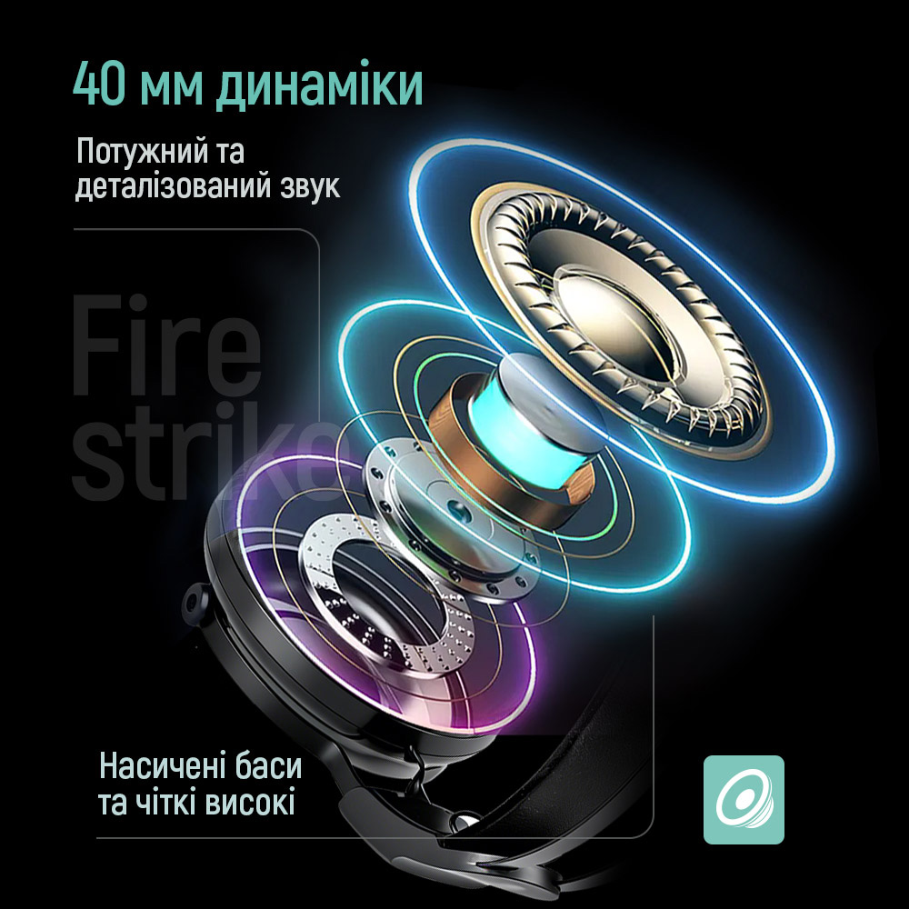 В Украине Гарнитура COLORWAY Firestrike RGB Black (CW-HPG04BK)