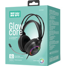 Гарнитура COLORWAY GlowCore RGB Black (CW-HPG02BK)