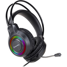 Гарнитура COLORWAY GlowCore RGB Black (CW-HPG02BK)