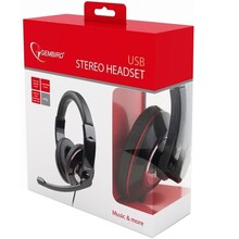 Гарнітура GEMBIRD MHS-U-001 Black