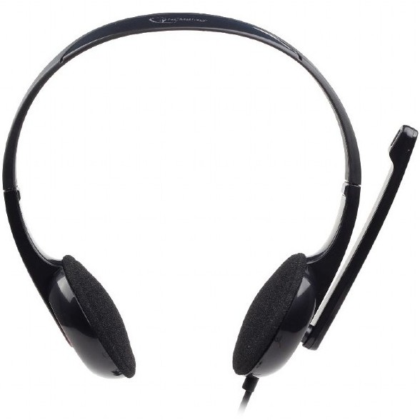 

Гарнитура GEMBIRD MHS-002 Black, MHS-002 Black