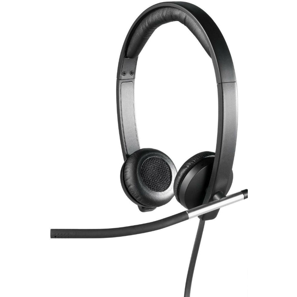 

Гарнитура LOGITECH H650e Stereo (981-000519), H650e Dual USB Wired Headset
