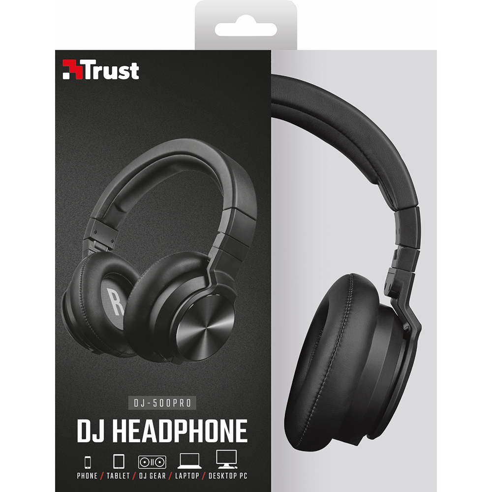 Фото Гарнітура TRUST DJ headphone Pro (21708)