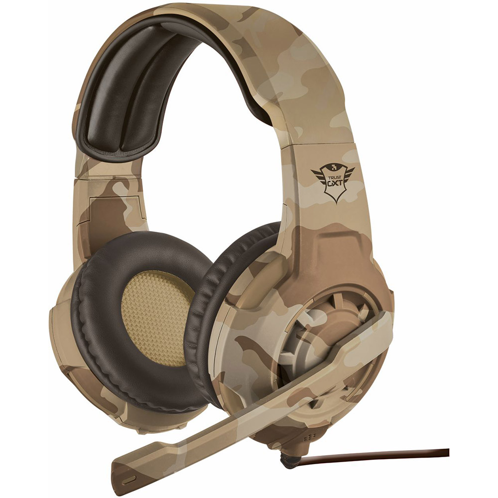 

Гарнитура TRUST GXT 310D Radius Gaming Headset camo (22208), GXT 310D Radius Gaming Headset