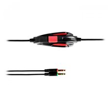 Гарнітура MODECOM MC-829 Volcano Alien Black-Red (S-MC-829-ALIEN-RED)