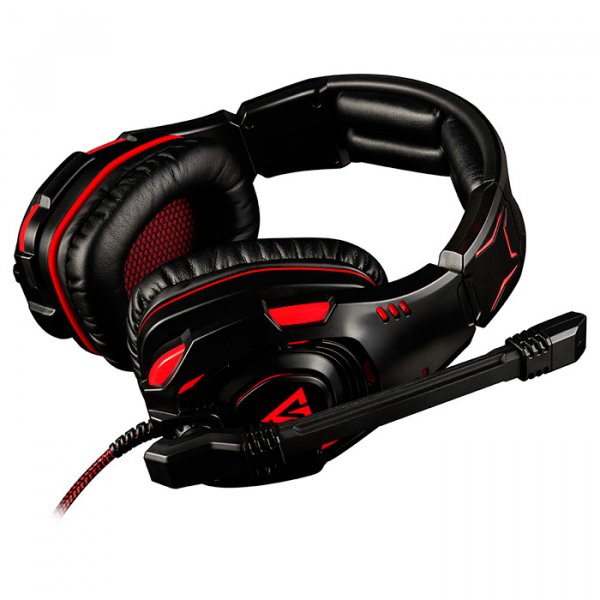 

Гарнитура MODECOM MC-832 Volcano Ghost Black-Red (S-MC-832-GHOST), MC-832 Volcano Ghost Black-Red
