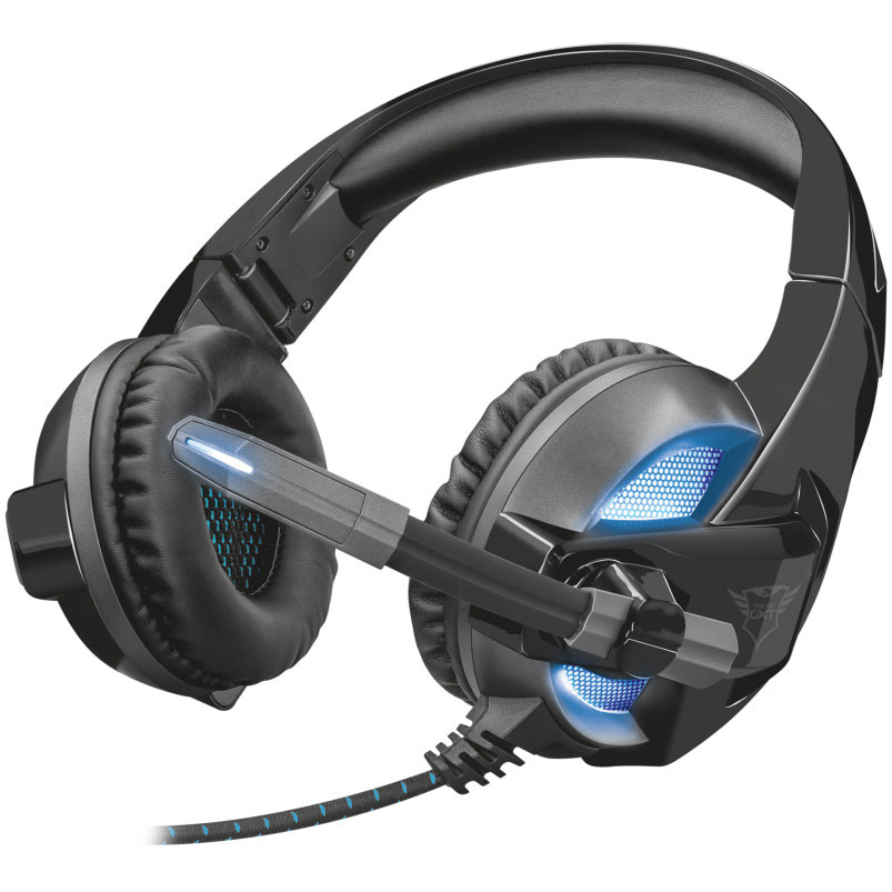 Гарнітура TRUST GXT 410 Rune Illuminated PC Headset (22896)