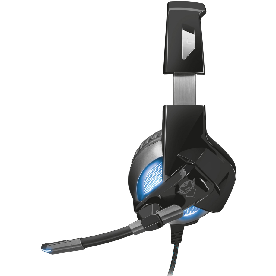 Гарнітура TRUST GXT 410 Rune Illuminated PC Headset (22896) Кріплення дуга (над головою)